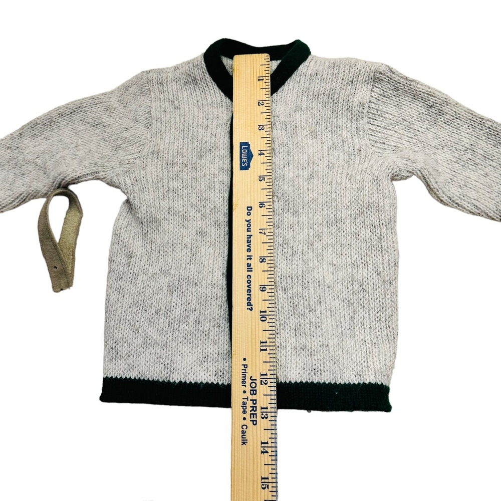 Authentic German Leather Ledenhosen & Wool Sweater - Picture 7 of 9